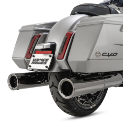 Vance & Hines - Vance & Hines 4.5 Inch Hi-Output Slip-On Mufflers - Dark Chrome - M8 Touring - Image 3