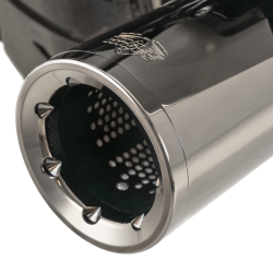 Vance & Hines - Vance & Hines 4.5 Inch Hi-Output Slip-On Mufflers - Dark Chrome - M8 Touring - Image 4