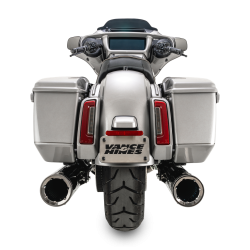 Vance & Hines - Vance & Hines 4.5 Inch Hi-Output Slip-On Mufflers - Dark Chrome - M8 Touring - Image 5