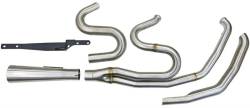 Bassani Xhaust - Bassani Xhaust Road Rage III 2 Into 1 Mid-Length Exhaust - Stainless - Milwaukee Eight Touring - Image 2