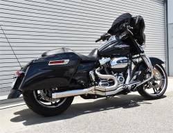Bassani Xhaust - Bassani Xhaust Road Rage III 2 Into 1 Mid-Length Exhaust - Stainless - Milwaukee Eight Touring - Image 4