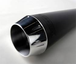 Bassani Xhaust - Bassani Xhaust Road Rage 2 Into 1 Long Exhaust - Black - Twin Cam Softail - Image 2