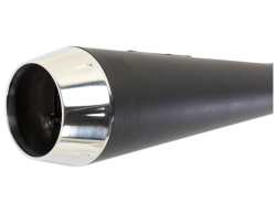 Bassani Xhaust - Bassani Xhaust Road Rage 2 Into 1 Short Exhaust - Black - 2006-2017 Dyna - Image 4