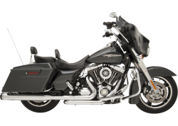 Khrome Werks - Khrome Werks 2 Into 2 Dominator Stepped Duals - Chrome with Tracer Tips - Twin Cam Touring - Image 2