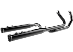 Khrome Werks - Khrome Werks 2 Into 2 Dominator Stepped Duals - Eclipse with Tracer Tips - Twin Cam Touring - Image 1