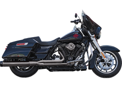 S&S Cycle - S&S Cycle Sidewinder 2 Into 1 Race Only Exhaust - Lava Chrome - M8 Touring - Image 1
