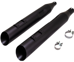 Vance & Hines - Vance & Hines 4.5 Inch Backslash 450 Slip-On Muffler - Black - M8 Touring - Image 2