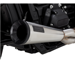 Vance & Hines - Vance & Hines Upsweep PCX 2 into 1 Exhaust - Brushed - M8 Softail Street Bob Low Rider - Image 3