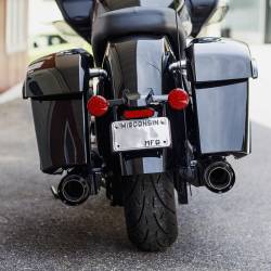 Firebrand - SPECIAL PURCHASE Firebrand Loose Cannon Muffler - Black - Indian Chieftain Challenger - Image 3