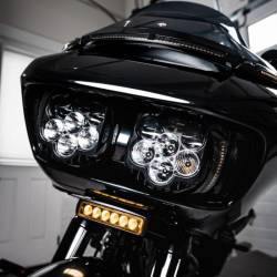 Custom Dynamics - Custom Dynamics Shark Demon 2 Headlight Kit - 2015-2023 Road Glide - Image 2