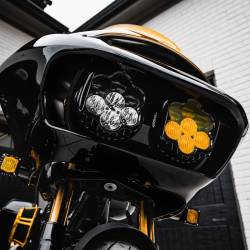 Custom Dynamics - Custom Dynamics Shark Demon Headlight & Fog Lamp Combo Kit - 2015-2023 Road Glide - Image 2