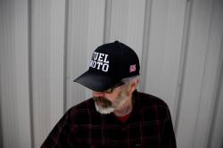 Fuel Moto - Fuel Moto Varsity Trucker Cap - Black Snapback - Image 4