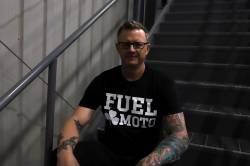 Fuel Moto - Fuel Moto Varsity T-Shirt - Image 2