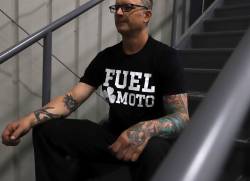 Fuel Moto - Fuel Moto Varsity T-Shirt - Image 3