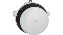 Arlen Ness - Arlen Ness Big Sucker Stage 1 Air Cleaner Kit with Cover - Smooth Chrome - M8 Gen2 Touring & Softail - Image 2