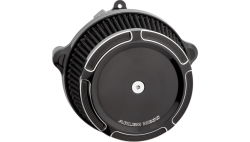 Arlen Ness - Arlen Ness Big Sucker Stage 1 Air Cleaner Kit with Cover - Beveled Black - M8 Gen2 Touring & Softail - Image 2