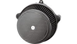 Arlen Ness - Arlen Ness Big Sucker Stage 1 Air Cleaner Kit with Cover - Carbon Black - M8 Gen2 Touring & Softail - Image 2