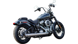 S&S Cycle - S&S Cycle Grand National Chrome Slip On Exhaust 2025 Softail - Image 1