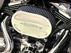 Fuel Moto - Fuel Moto BMF Oval Air Cleaner - M8 Touring & Softail Models - Image 5