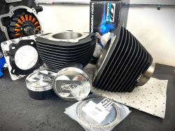 Fuel Moto - SPECIAL PURCHASE Fuel Moto 132" Big Bore Piston & Cylinder Kit BLACK M8 114 117 Engines - Image 1