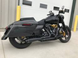 Jackpot - Jackpot Riot 2 Into 1 Exhaust Black Cerakote M8 FLH - Image 1