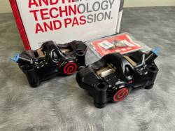 Fuel Moto - Brembo Billet 484 Cafe Billet Front Caliper Kit Harley CVO ST - Image 1