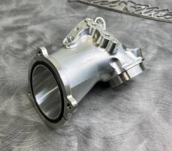 Fuel Moto - Fuel Moto 55mm Billet CNC Ported Manifold for Stock Throttle Body Gen 1 Milwaukee-8 - Image 1