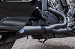 S&S Cycle - S&S 2 Into 1 Qualifier Exhaust System - Indian Challenger - Black - Image 2