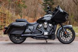 S&S Cycle - S&S 2 Into 1 Qualifier Exhaust System - Indian Challenger - Black - Image 3