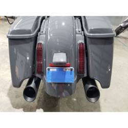 D&D - D&D Billet Cat 2 into 1 Black with Big Bore Baffle M8 Touring - Image 4