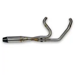 Sawicki Speed Shop - Sawicki Intimidator 2 Into 1 Mid Length Exhaust M8 Touring FLH - Image 1