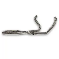 Sawicki Speed Shop - Sawicki Intimidator 2 Into 1 Mid Length Exhaust M8 Touring FLH - Image 4