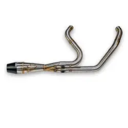Sawicki Speed Shop - Sawicki Intimidator Shorty 2 Into 1 Exhaust M8 Touring FLH - Image 1