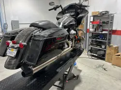 Sawicki Speed Shop - Sawicki Intimidator 2 Into 1 Full Length Exhaust Twin Cam Touring FLH - Image 2