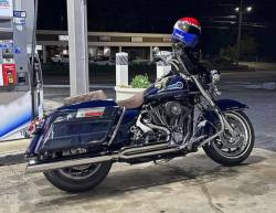 D&D - D&D Fat Cat 2 into 1 Chrome Slant Cut with Louvered Baffle 95-08 Touring - Image 1